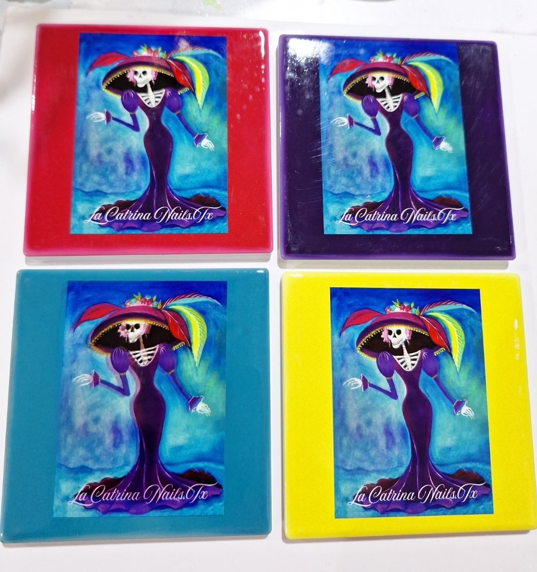 La Catrina Nails.Tx Paint Pallet