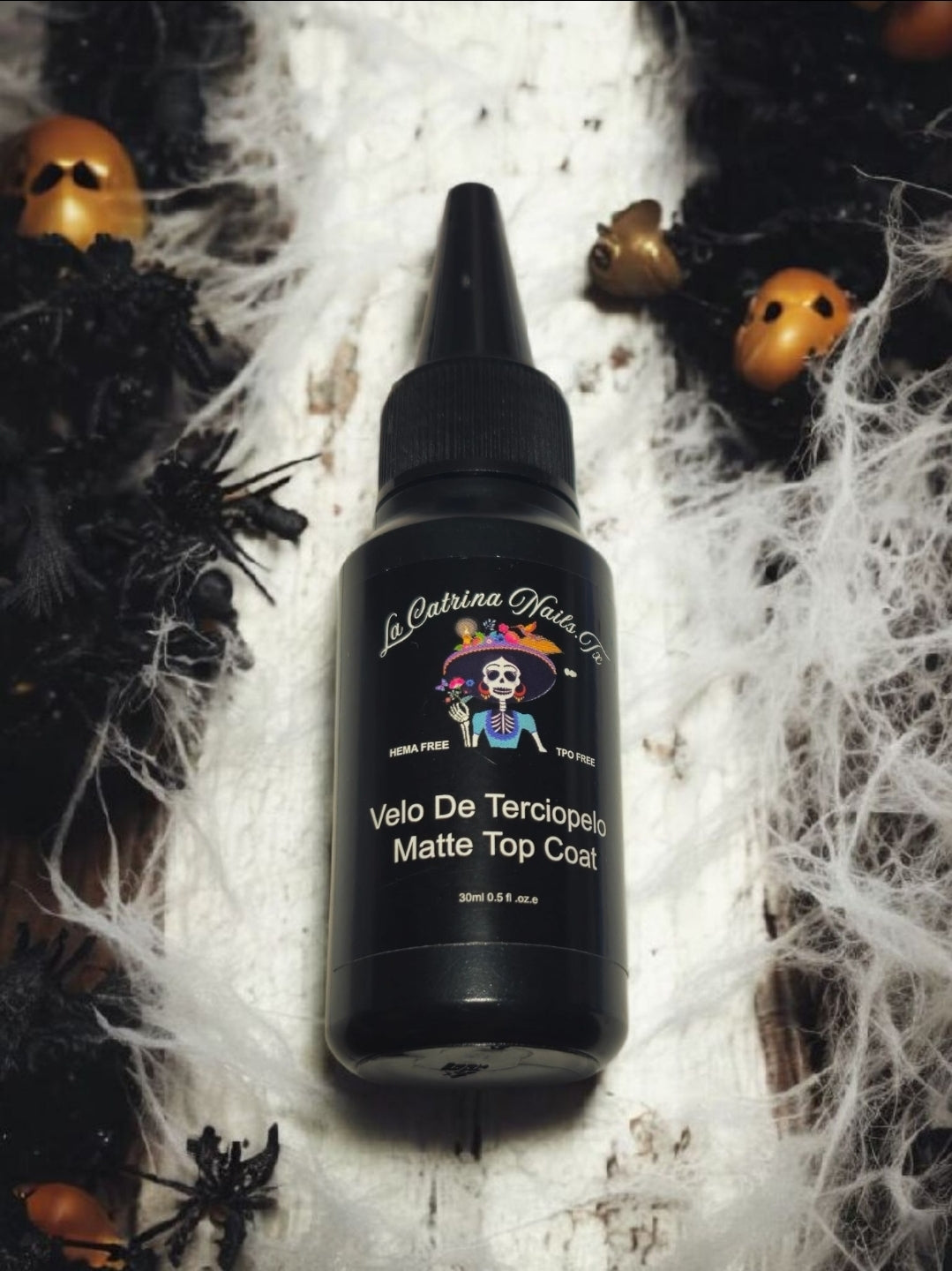 30ML Bottle of Velo De Terciopelo Matte Top Coat