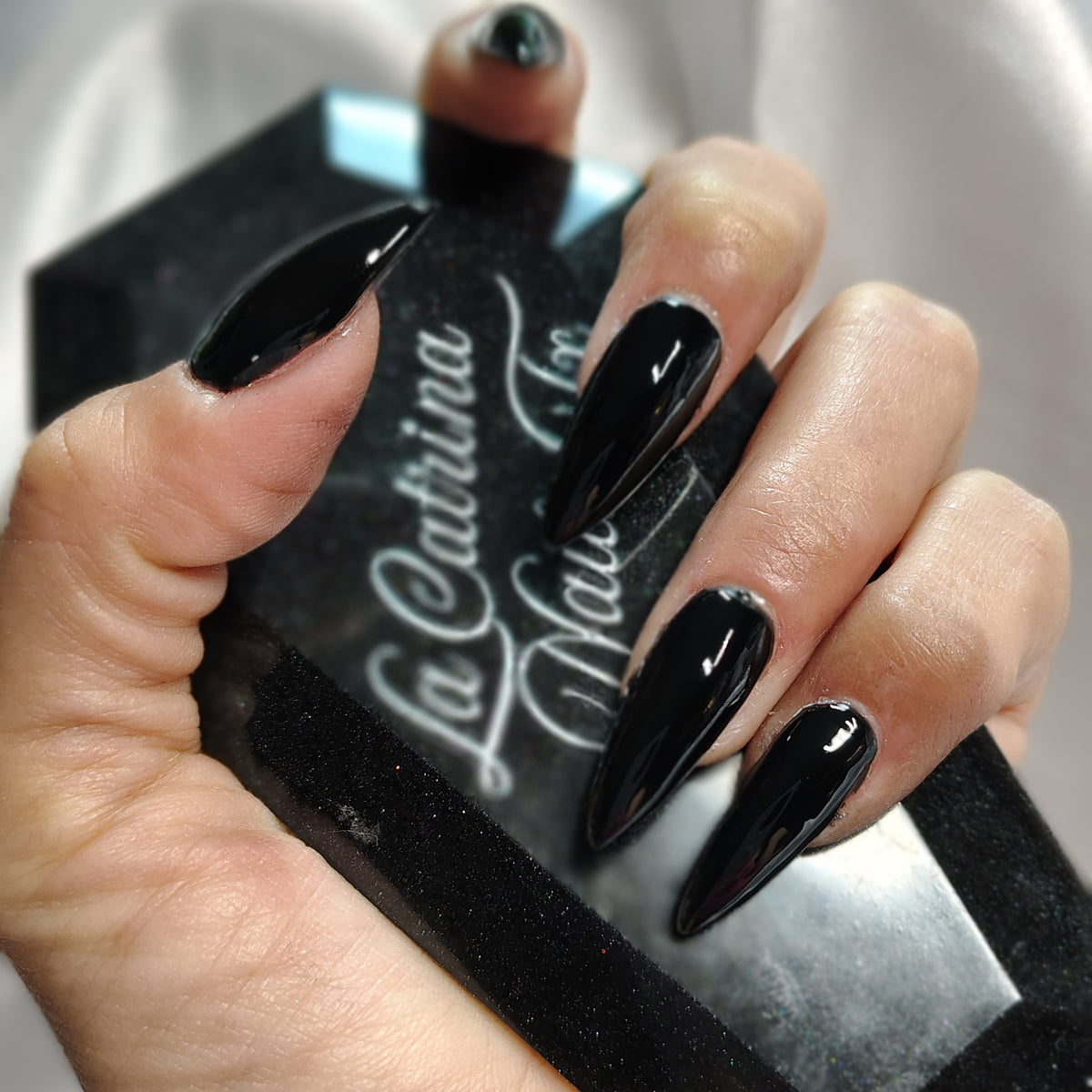 Màs Negro De La Noche/ Blacker Than Night (Black) ~HEMA-Free and TPO Free Gel polish