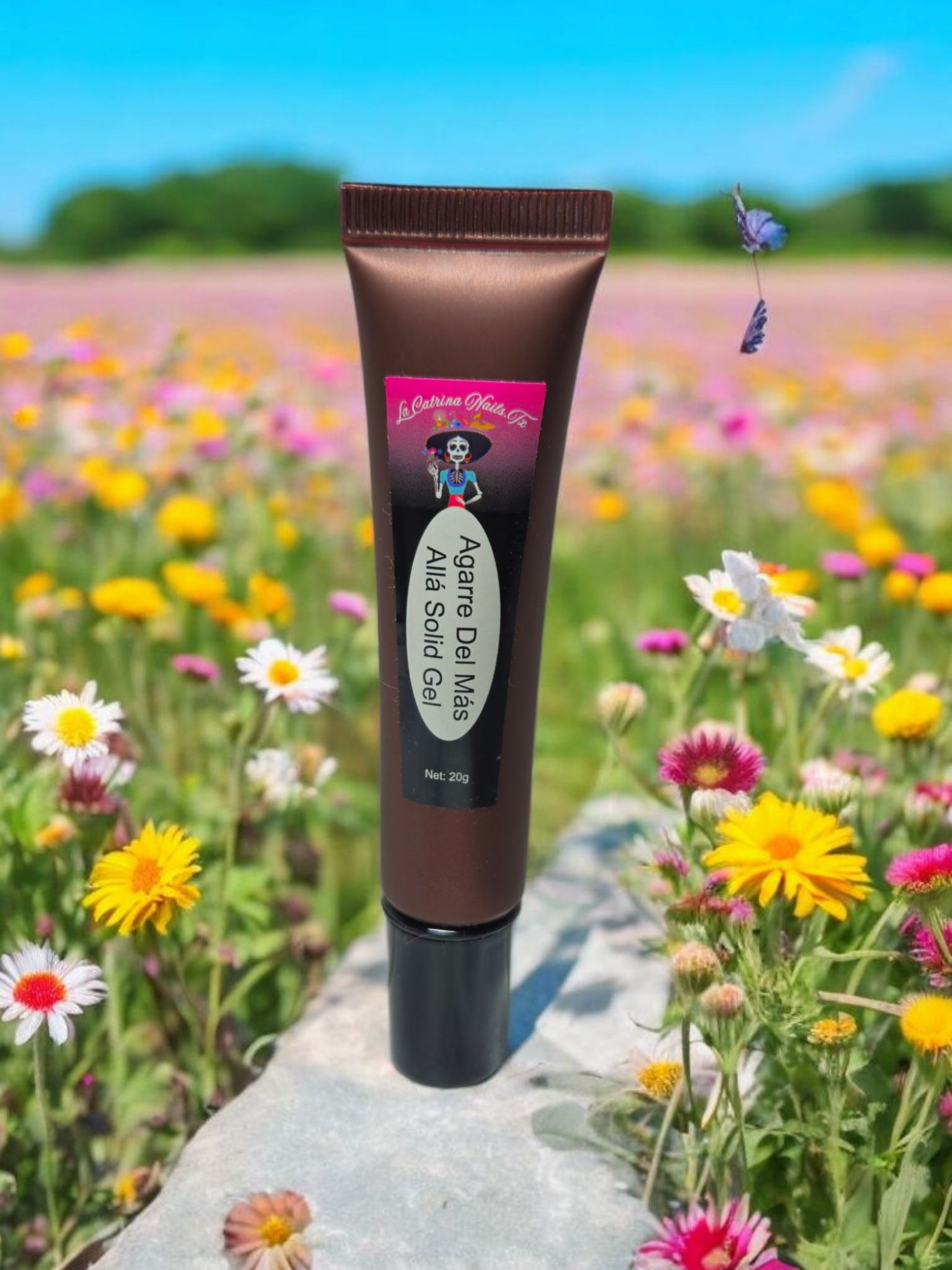 Aggare Del Más Alla Solid Nail Glue ~ Grip From Beyond Solid Nail Glue. Must Cure under LED/UV.LED Lamp