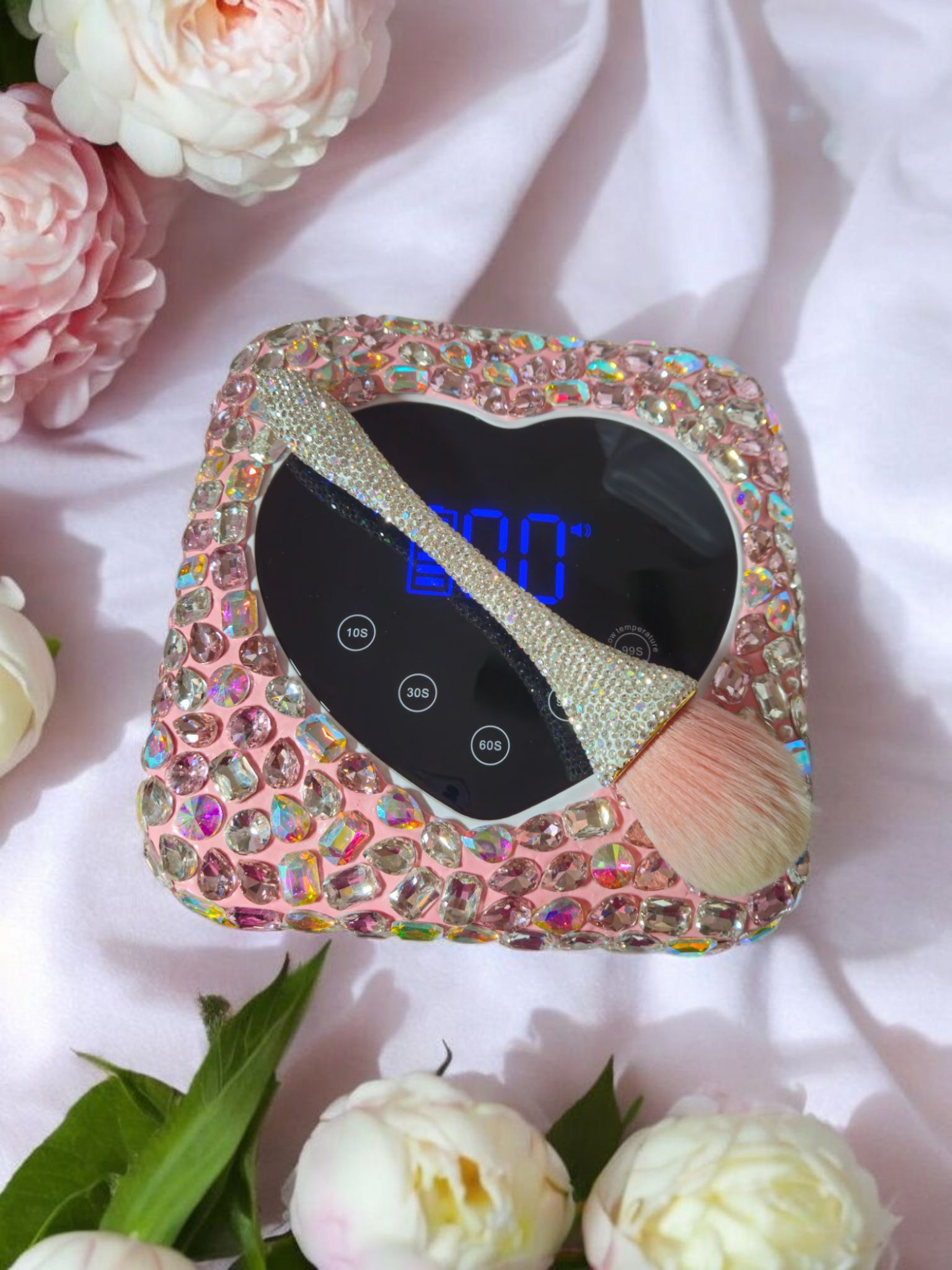 Large Stone Rechargeable Cordless UV.LED Lamp