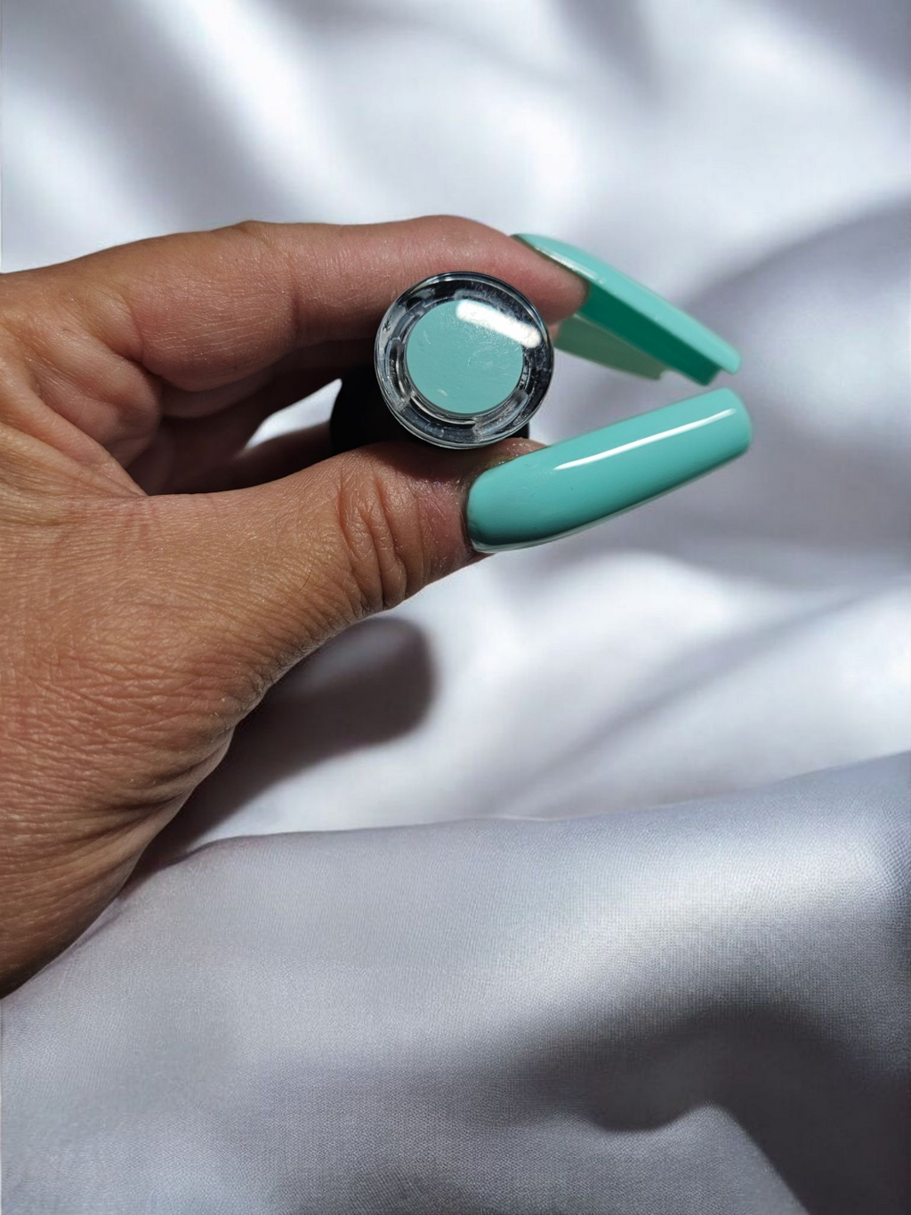 La Catrina Nails.Tx~ Primavera Collection ~ La Cuesta / Teal Blue