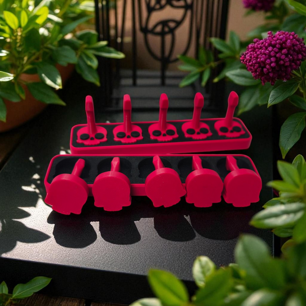 Non-Magnetic Skull Nail Stands
