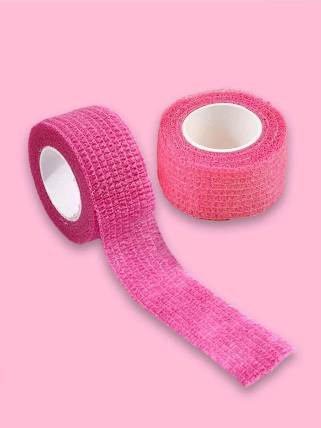 6pk Self Adhesive Bandages Pink Or Black