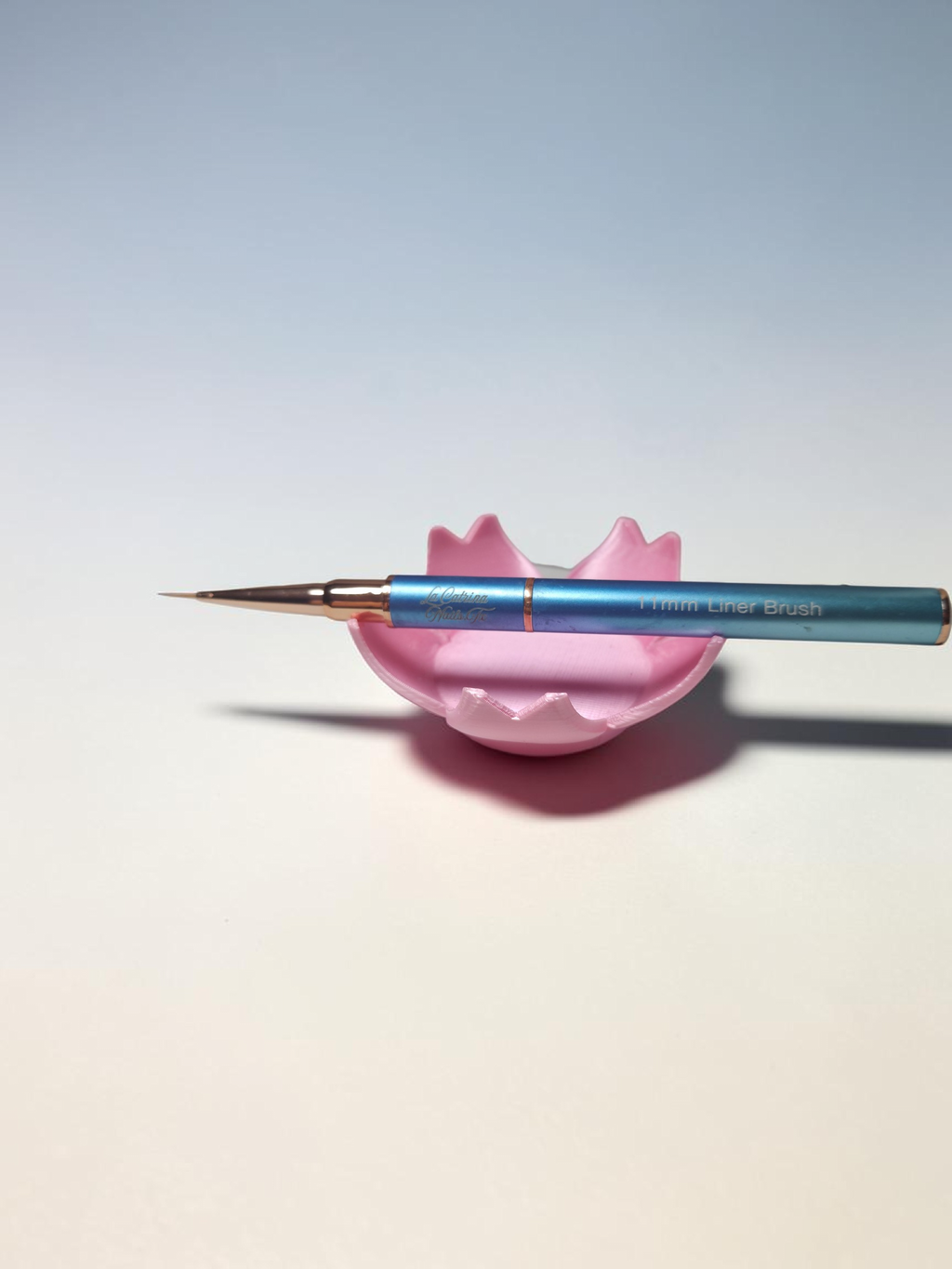Cherry Blossom Nail Brush Holder/ 3D printed Silk PLA