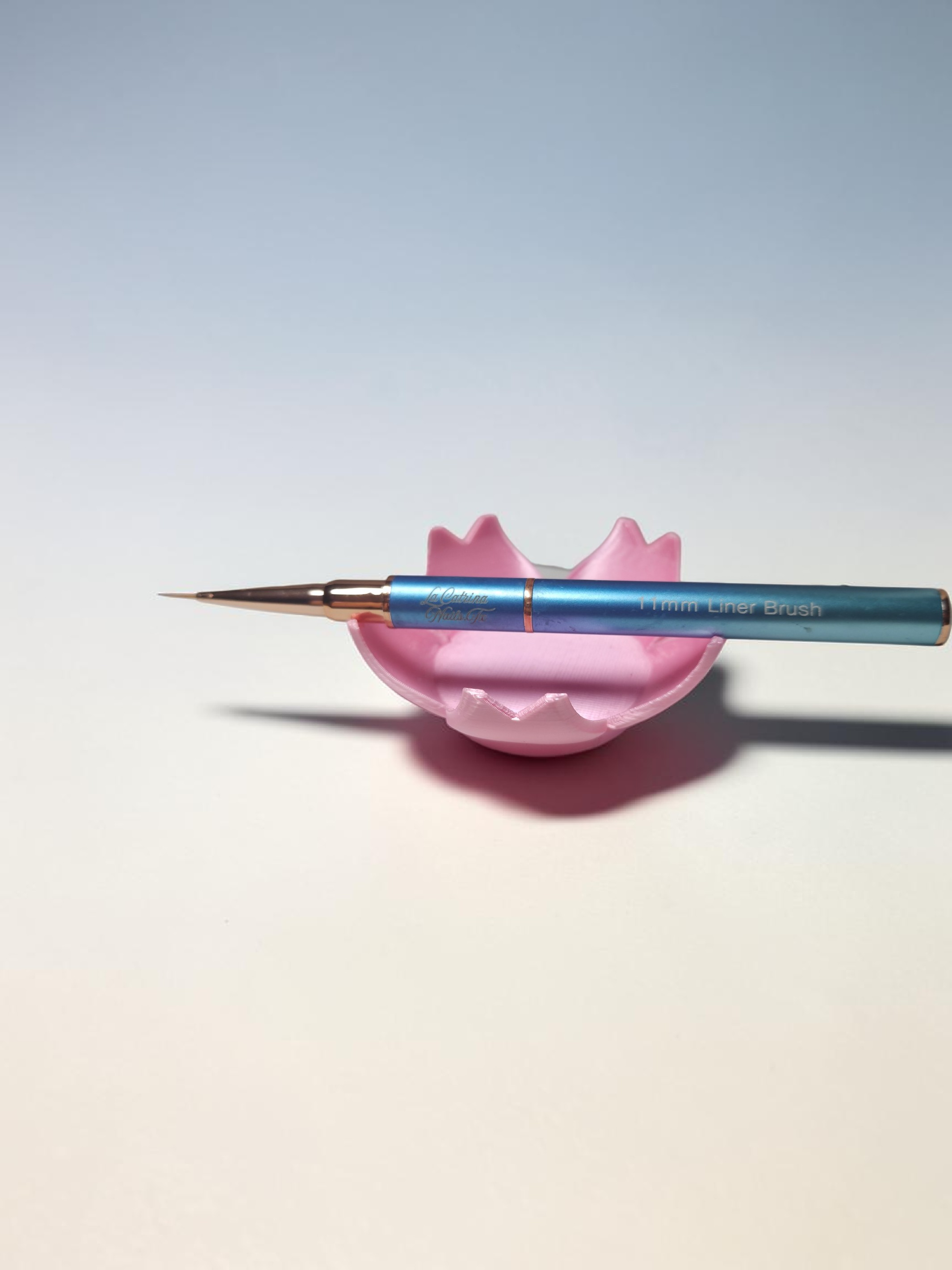 Cherry Blossom Nail Brush Holder/ 3D printed Silk PLA