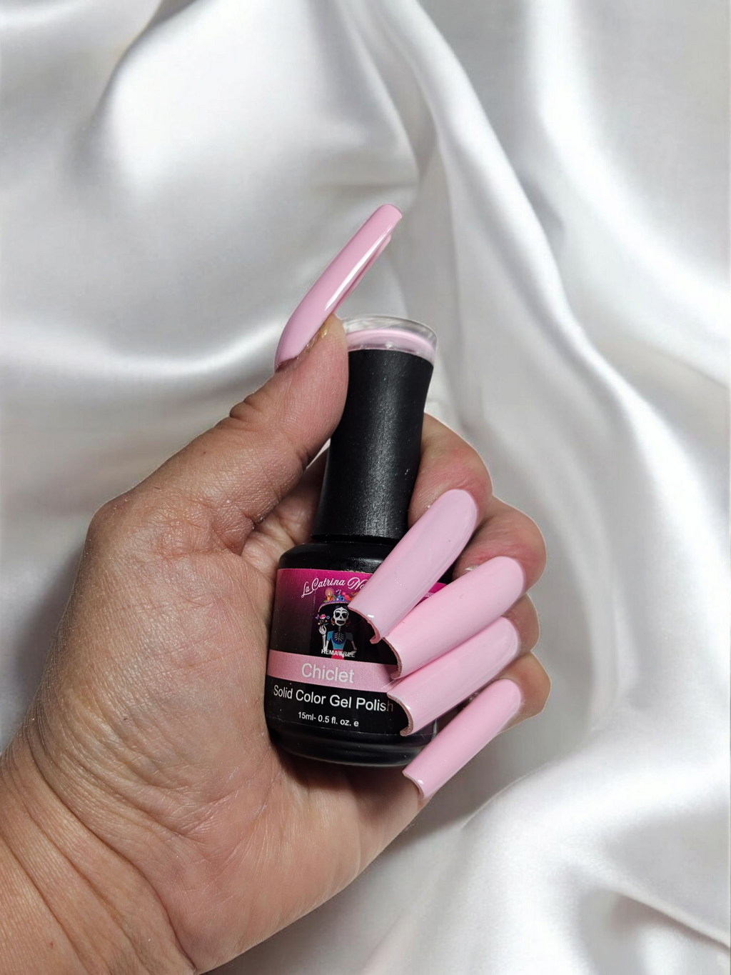 La Catrina Nails.Tx~ Primavera Collection ~ Chiclet / Pastel Pink