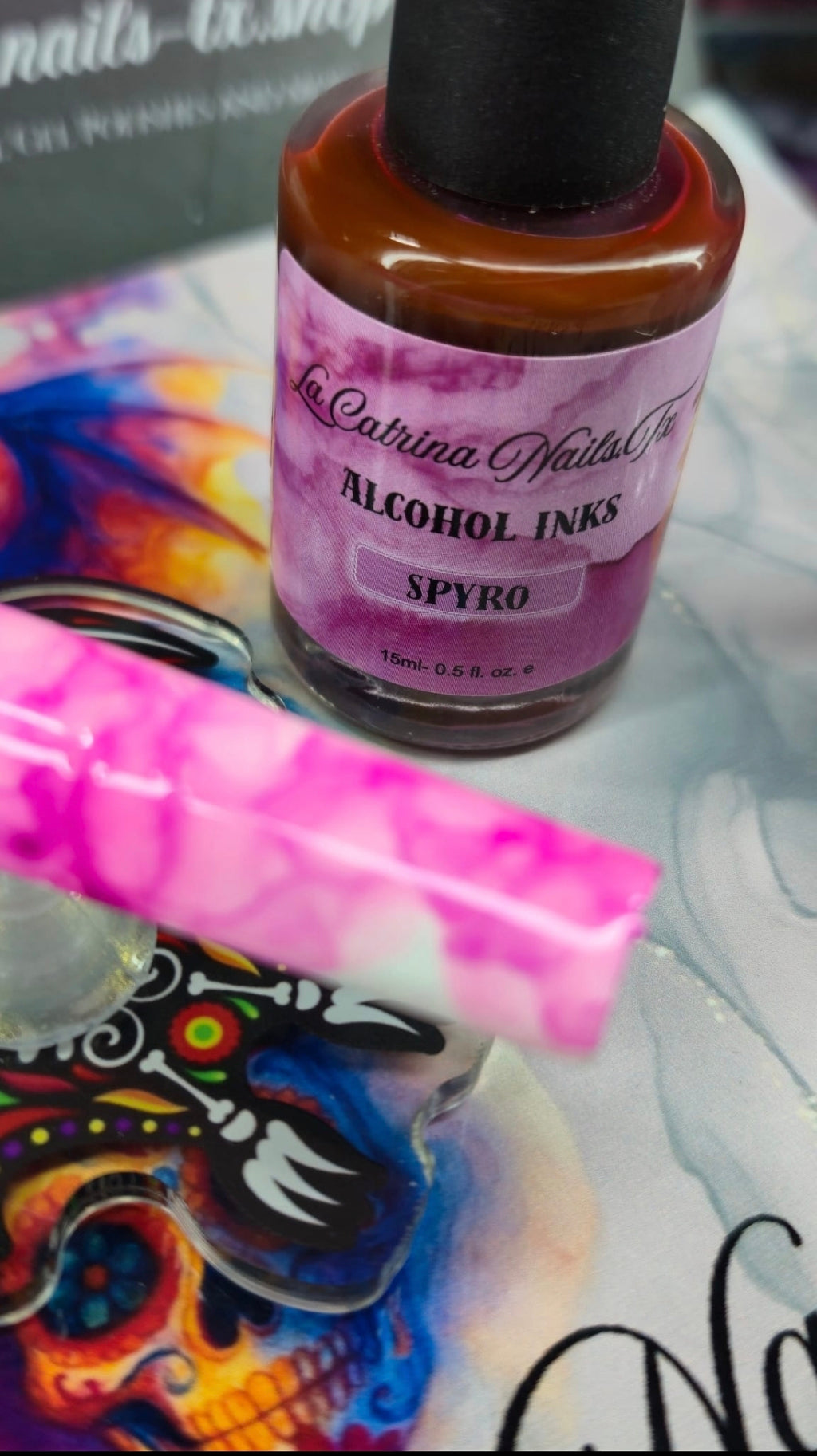 Alcohol Inks ~ Spyro