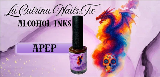 La Catrina Alcohol Inks ~ Apep